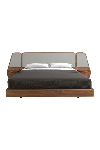 Letto in legno con rete in pino - Area materasso 180 x 200 cm