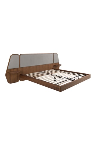 Letto in legno con rete in pino - Area materasso 180 x 200 cm