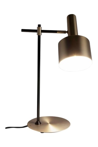 Lampada da tavolo LED - Nero e dorato