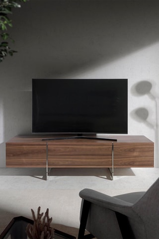 Mobile TV 2 ante in noce - 180 x 56 x 46 cm