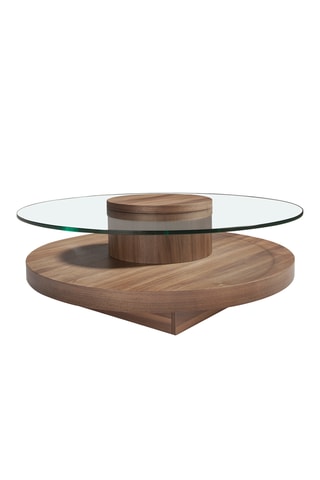 Tavolino in vetro - 100 x 35 x 100 cm