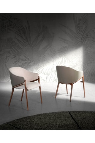 Sedia in legno di frassino massiccio - 56 x 60 x 78 cm