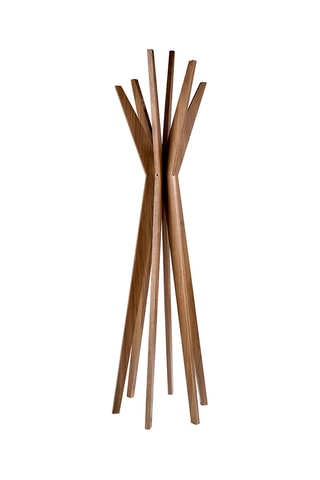 Attaccapanni - Neutro - Struttura in noce - 190 x 50 x 50 cm