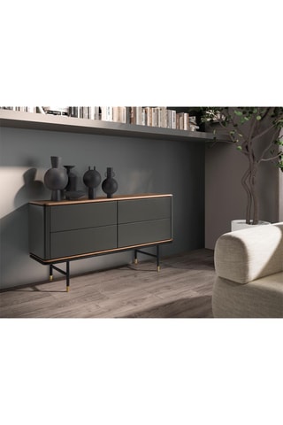 Credenza 4 cassetti -  140 x 80 x 45 cm
