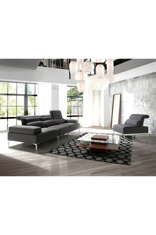 Tavolino in vetro - 100 x 35 x 100 cm