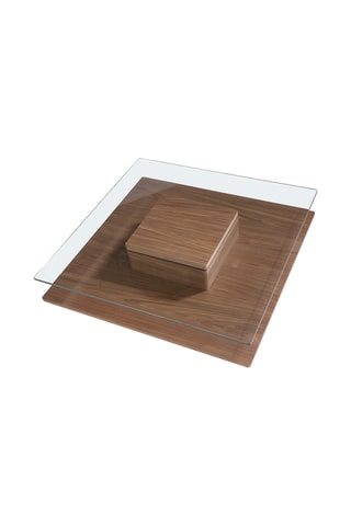 Tavolino in vetro - 100 x 35 x 100 cm