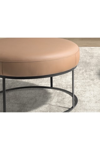 Panca in pelle - 77 x 44,6 cm