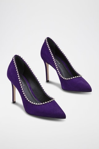 Leren Pumps Amaze - Paars