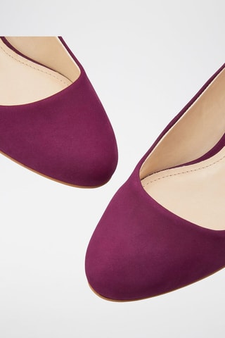 Leren Pumps Zelie - Paars