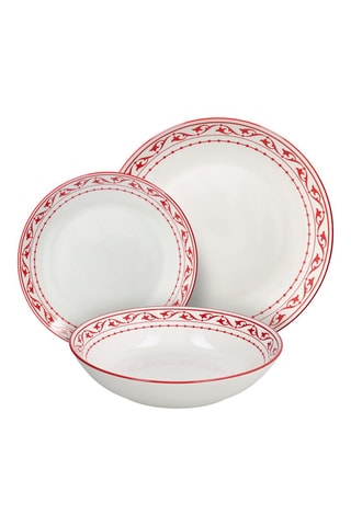 Service en porcelaine Madison Cherie - 18 pièces