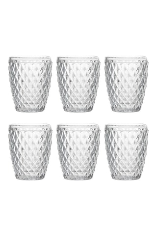 6 verres à eau Diamond - 26 cl