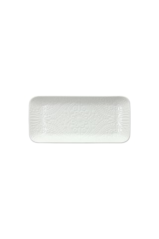 6 plateaux en porcelaine Copenhagen - 30,5 x 14 x 3 cm