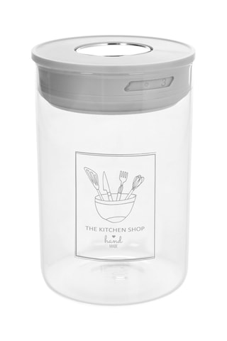Boîte de conservation en verre borosilicate Kitchen Shop - 1,15 l
