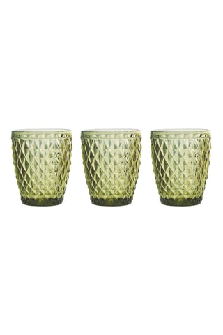 3 verres à eau Diamond - 26 cl