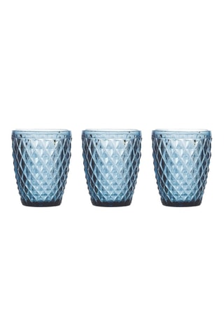 3 verres à eau Diamond - 26 cl