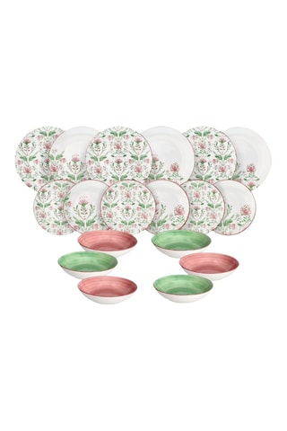 Service en porcelaine Lolita - 18 pièces