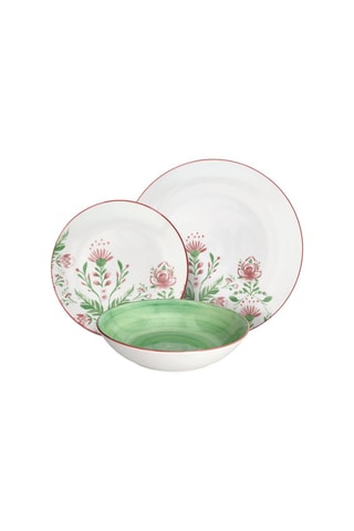 Service en porcelaine Lolita - 18 pièces