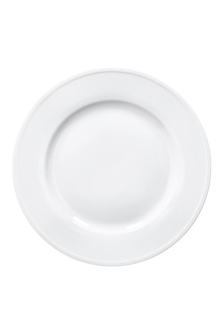 4 assiettes plates en porcelaine Milano - 27 cm