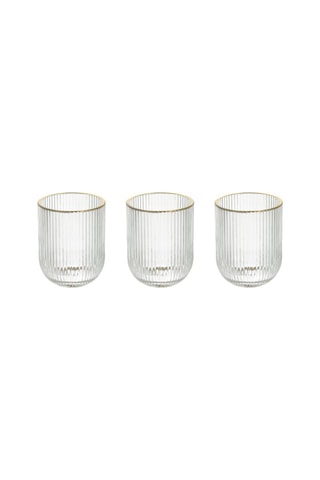 3 verres à eau Eclipse - 26 cl