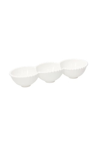 Plat de service en porcelaine - 27,5 x 9,5 cm