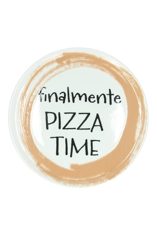 Assiette plate en porcelaine - 32,5 x 2,5 cm