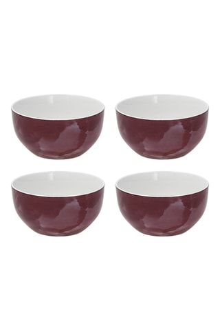 4 bols en porcelaine