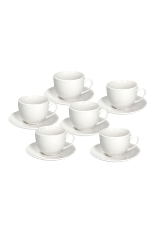 Service à thé en porcelaine - 6 personnes