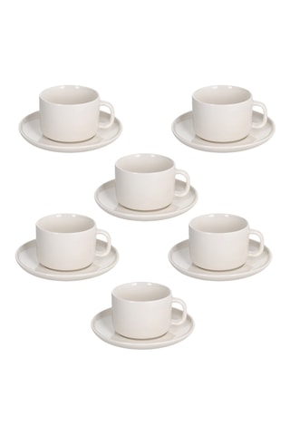 Service à café en porcelaine - 6 personnes