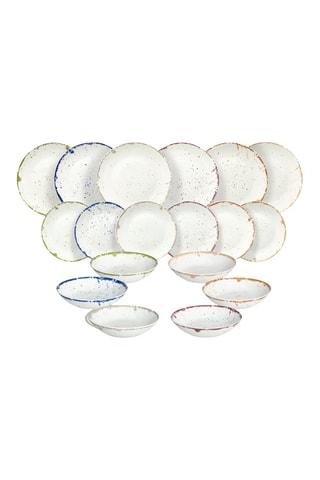 Service en porcelaine - 18 pièces