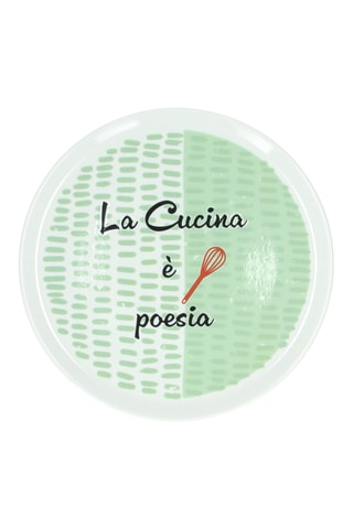 Plato llano de porcelana - 32,5 x 2,5 cm