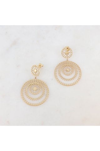Boucles d'oreilles - Doré