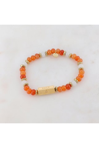 Bracelet - Cornalines et agates