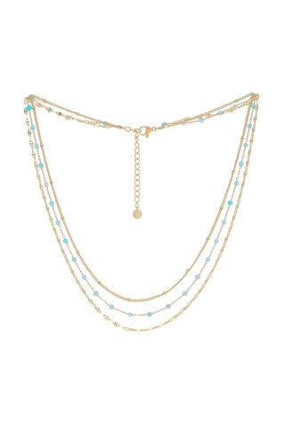 Collier multirangs - Amazonites