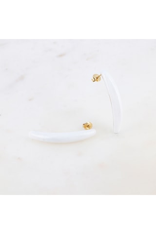 Boucles d'oreilles - Blanc