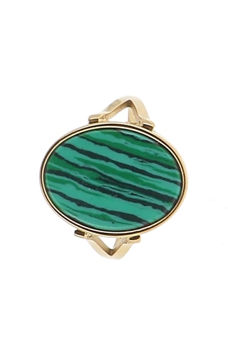 Bague - Malachite
