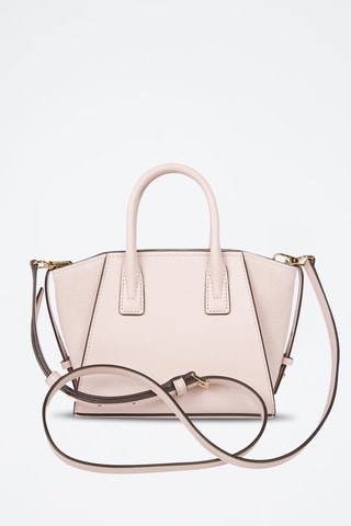 Sac à main en cuir Avril - Rose poudré