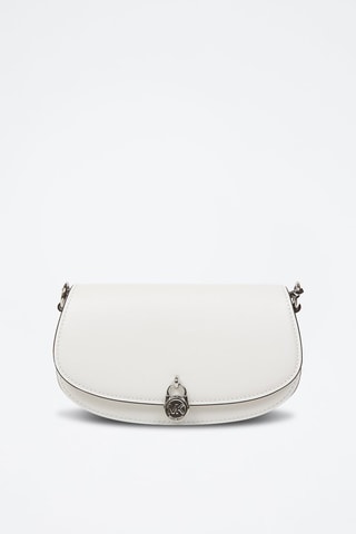 Sac bandoulière en cuir Mila - Blanc - Michael Kors
