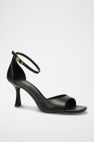 Sandales à talons - Noir