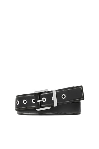 Ceinture en cuir - Noir