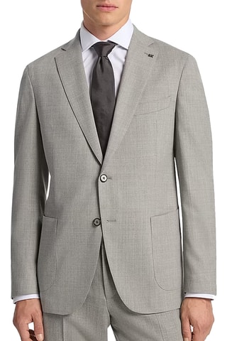 Blazer en laine - Gris clair