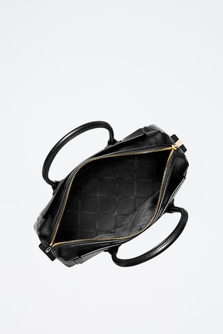 Sac à main en cuir - Noir