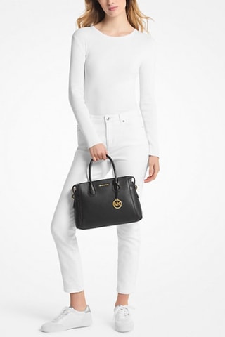 Sac à main en cuir - Noir