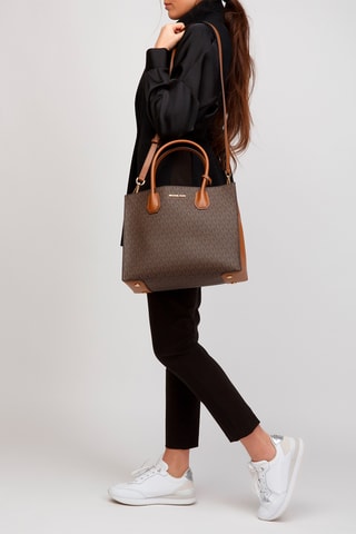 Sac à main en cuir - Marron