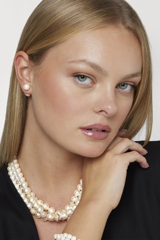Puces Calypso - Zircons et nacre