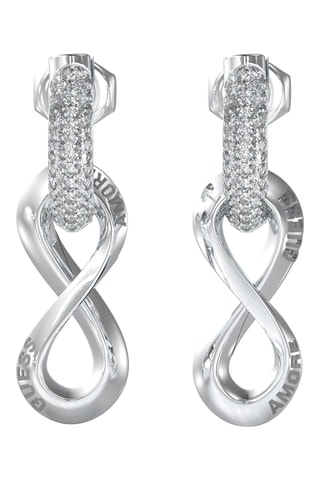 Boucles d'oreilles Guess Amore - Zircons