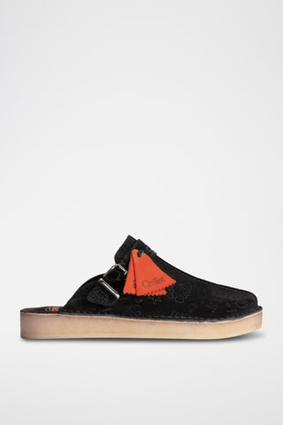 Sabots en nubuck Trek - Noir