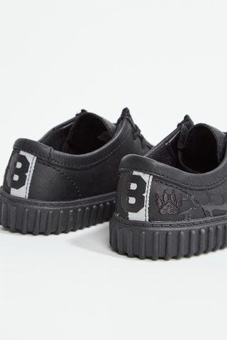Mocassins TorHillLo Stranger Things en cuir - Noir