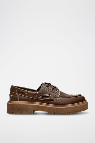 Chaussures bateau - Marron