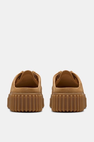 Sabots plateformes en nubuck Torhill - Beige