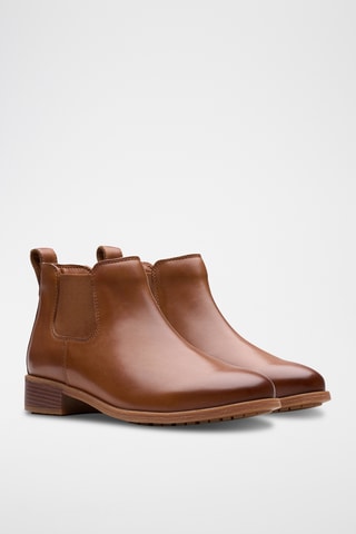 Bottines en cuir Havisham - Marron